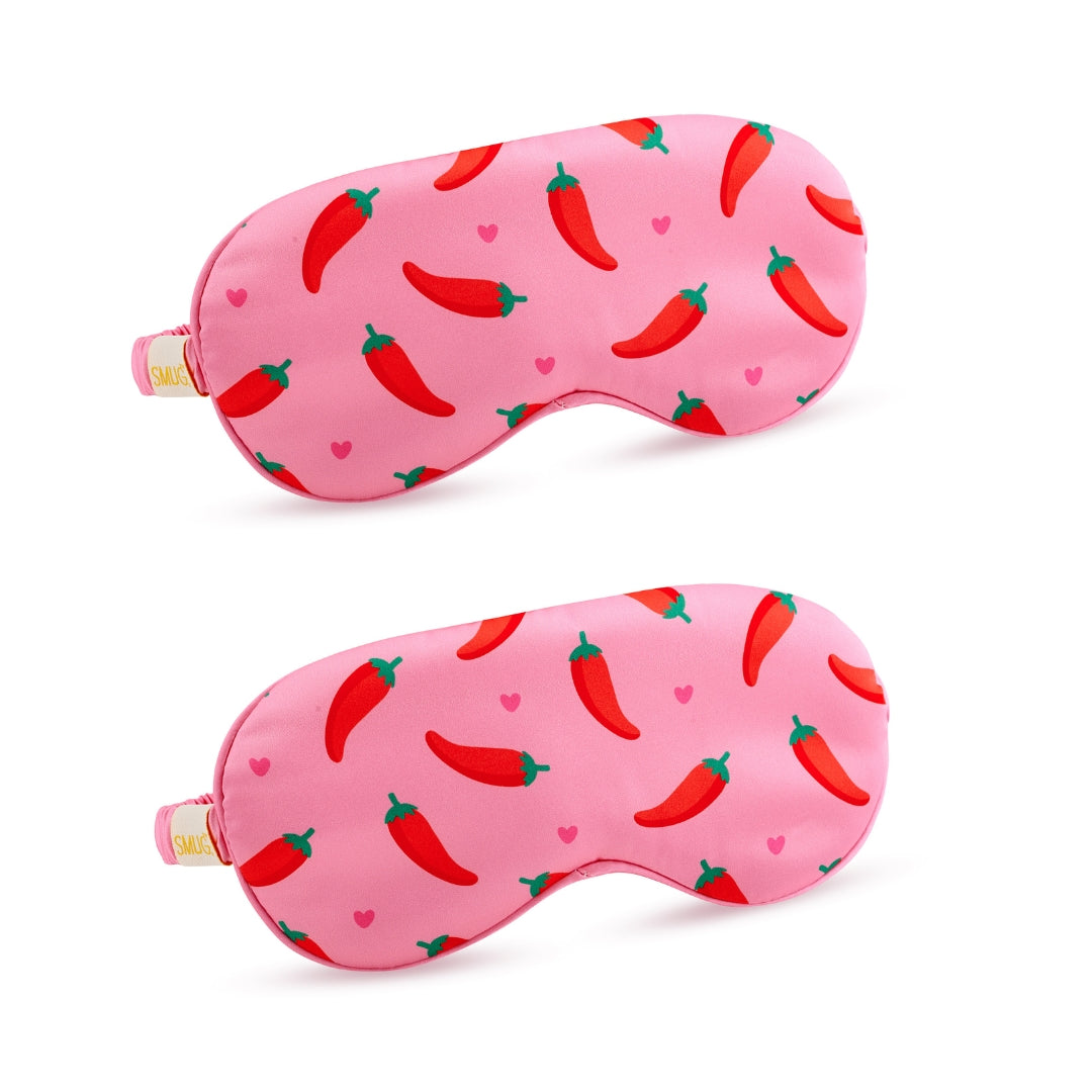 Satin Sleep Mask Twin Pack Sets - Various Designs