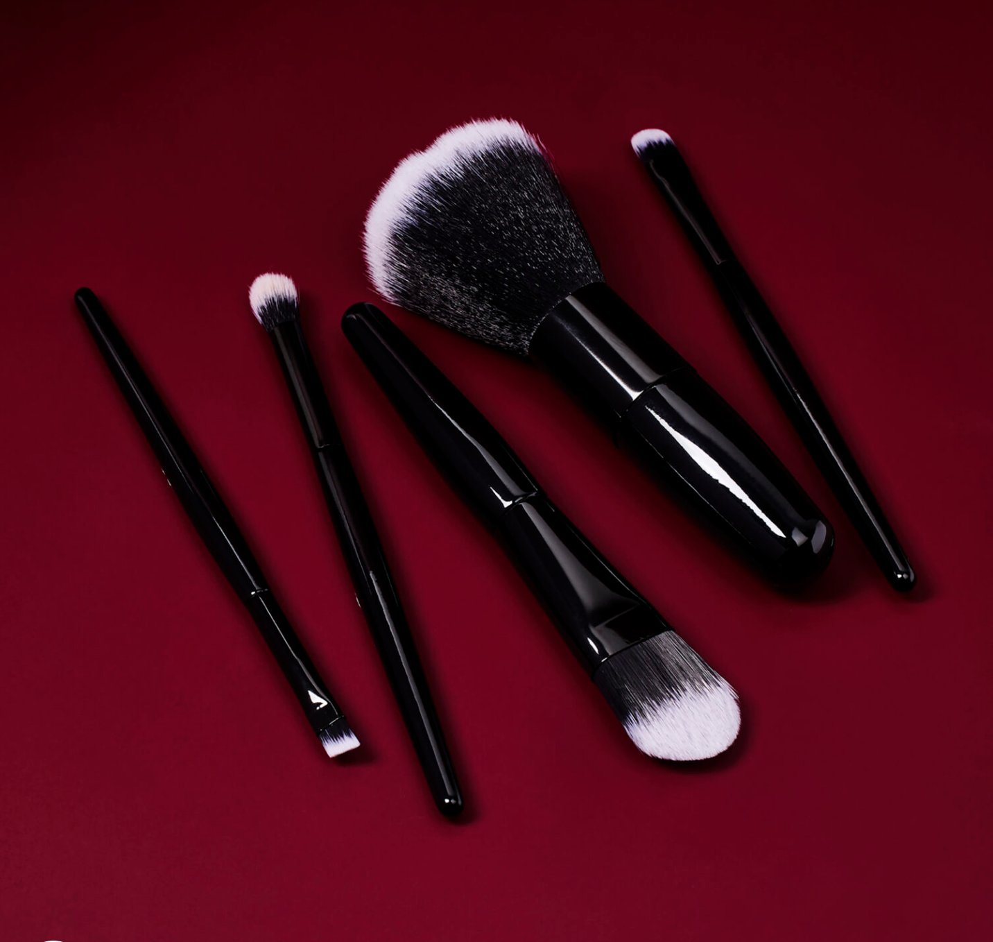 5-Piece Mini Makeup Brush Set