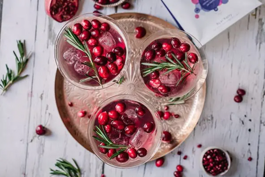 Collagen Cranberry Cocktails