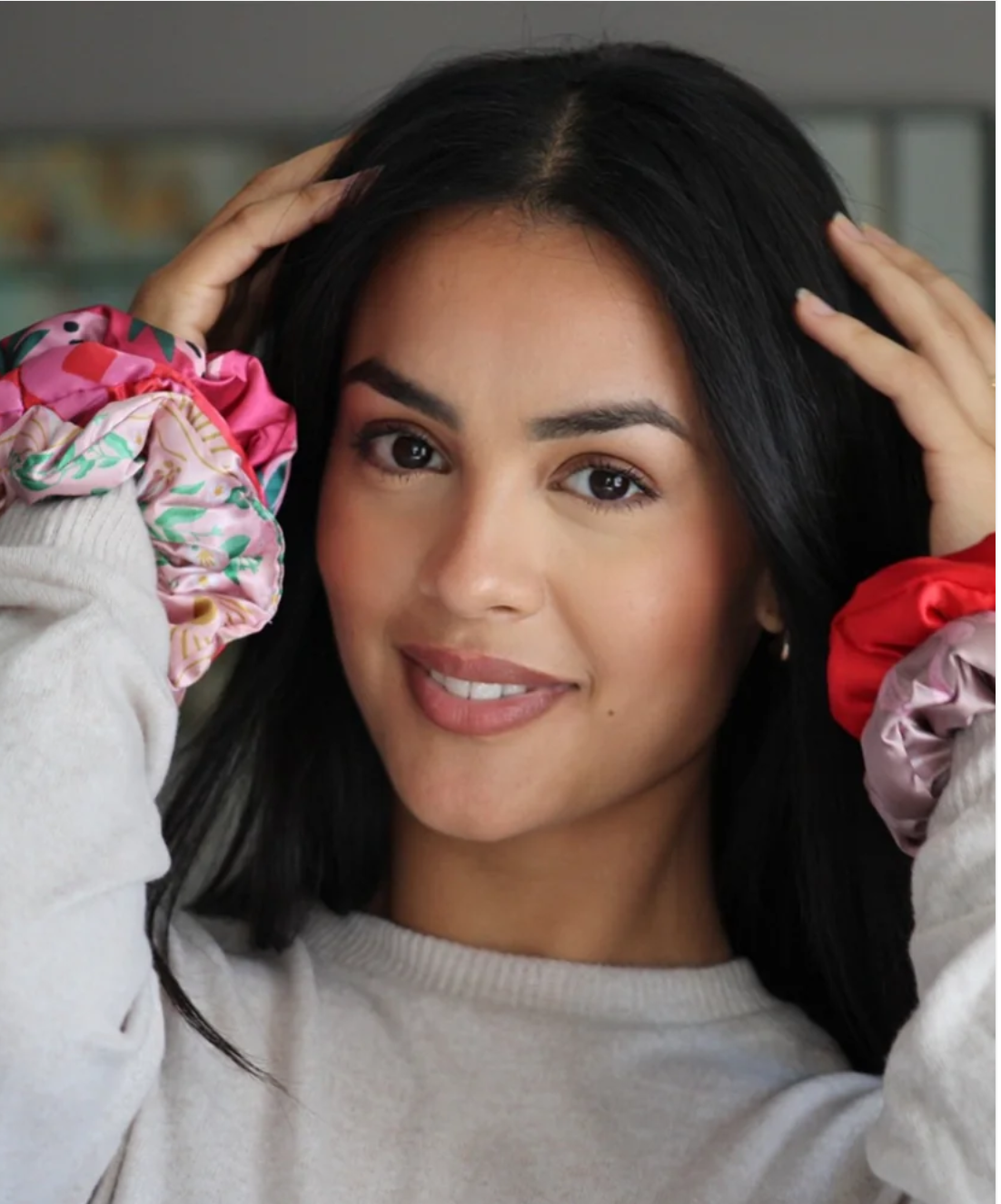 SMUG. Cloud Satin Hair Scrunchie Sets