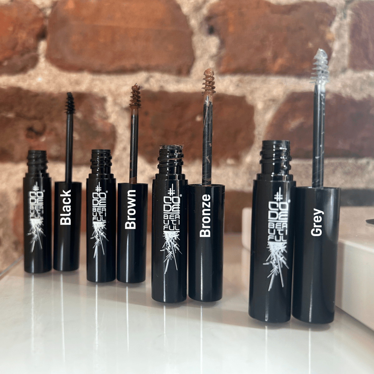 CODE NBD Natural Brow Definer - Long-Lasting Eyebrow Gel with Hair Pigmentation