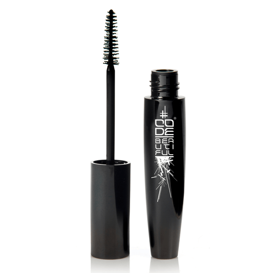 CODE VLM Volumising Lengthening Mascara - Water-Resistant & Gentle for Sensitive Eyes
