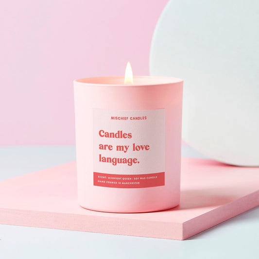Self-Care Candle Gift Candles Are My Love Language