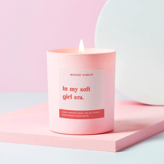 Aesthetic Candle for Self-Care Vibes In My Soft Girl Era
