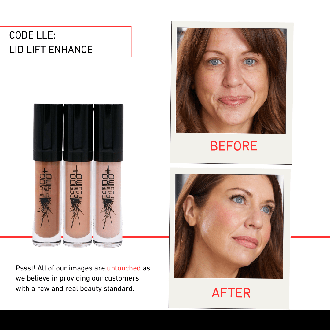 CODE LLE Lid Lift Enhance - 3-in-1 Concealer, Primer & Eyeshadow