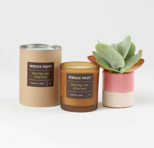 Clary Sage, Lime & Star Anise Candle